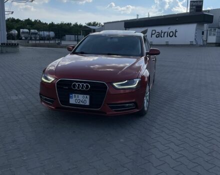 Червоний Ауді А4, об'ємом двигуна 2 л та пробігом 120 тис. км за 14000 $, фото 1 на Automoto.ua