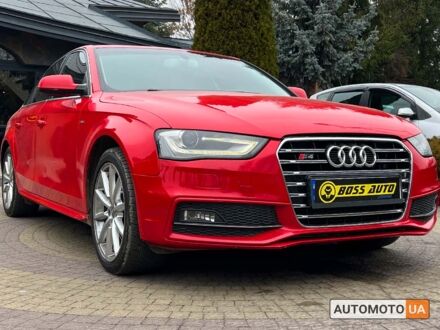 Ауді А4 2013 у Львові на Automoto.ua Червоний Ауді А4, об'ємом двигуна 2 л та пробігом 166 тис. км за 14200 $, фото 1 на Automoto.ua