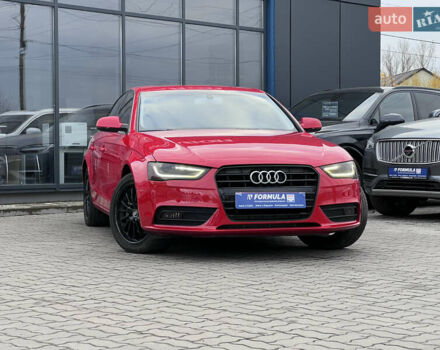 Красный Ауди А4, объемом двигателя 1.98 л и пробегом 251 тыс. км за 10790 $, фото 1 на Automoto.ua