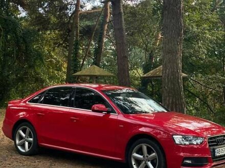 Красный Ауди А4, объемом двигателя 1.8 л и пробегом 191 тыс. км за 12000 $, фото 1 на Automoto.ua