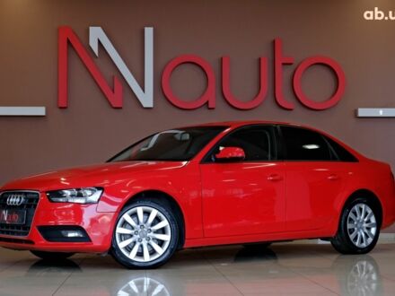 Красный Ауди А4, объемом двигателя 2 л и пробегом 171 тыс. км за 13500 $, фото 1 на Automoto.ua