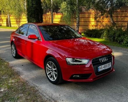 Красный Ауди А4, объемом двигателя 1.8 л и пробегом 160 тыс. км за 12500 $, фото 1 на Automoto.ua