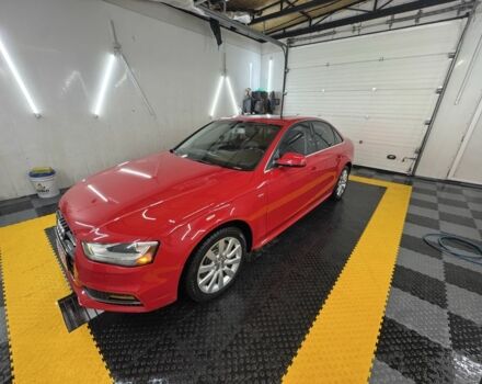 Красный Ауди А4, объемом двигателя 2 л и пробегом 197 тыс. км за 13300 $, фото 1 на Automoto.ua