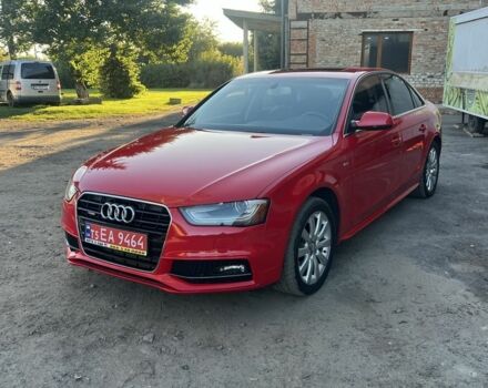 Червоний Ауді А4, об'ємом двигуна 2 л та пробігом 196 тис. км за 12800 $, фото 1 на Automoto.ua