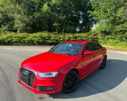 Червоний Ауді А4, об'ємом двигуна 2 л та пробігом 80 тис. км за 10100 $, фото 1 на Automoto.ua
