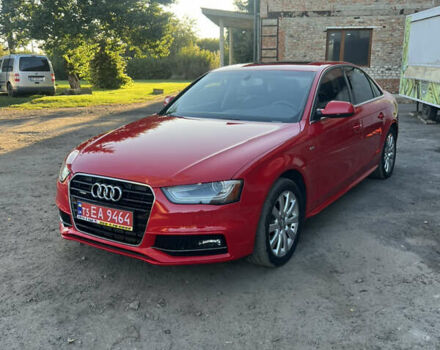 Червоний Ауді А4, об'ємом двигуна 2 л та пробігом 196 тис. км за 12800 $, фото 1 на Automoto.ua