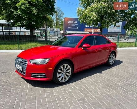 Красный Ауди А4, объемом двигателя 1.98 л и пробегом 140 тыс. км за 16950 $, фото 1 на Automoto.ua