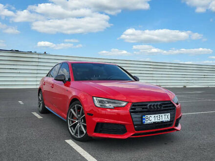 Красный Ауди А4, объемом двигателя 1.98 л и пробегом 90 тыс. км за 22500 $, фото 1 на Automoto.ua