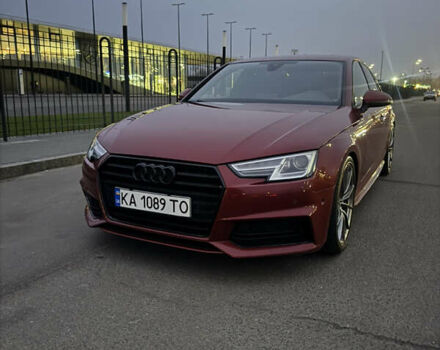 Красный Ауди А4, объемом двигателя 1.98 л и пробегом 123 тыс. км за 19700 $, фото 1 на Automoto.ua