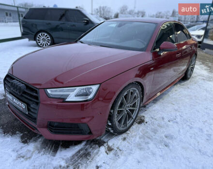 Червоний Ауді А4, об'ємом двигуна 1.98 л та пробігом 124 тис. км за 18990 $, фото 1 на Automoto.ua