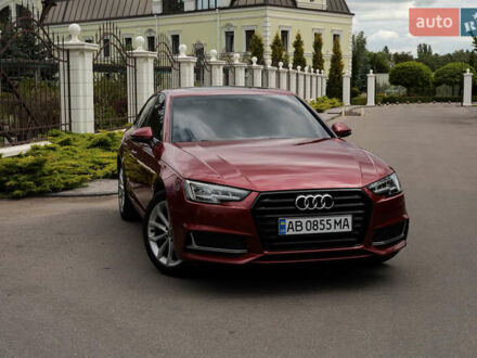 Червоний Ауді А4, об'ємом двигуна 2 л та пробігом 65 тис. км за 22999 $, фото 1 на Automoto.ua