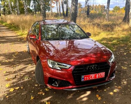 Червоний Ауді А4, об'ємом двигуна 2 л та пробігом 115 тис. км за 20500 $, фото 1 на Automoto.ua