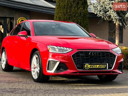 Красный Ауди А4, объемом двигателя 1.98 л и пробегом 84 тыс. км за 30850 $, фото 1 на Automoto.ua