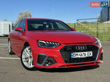 Ауді А4 2023 у Києві на Automoto.ua Червоний Ауді А4, об'ємом двигуна 2 л та пробігом 15 тис. км за 31000 $, фото 1 на Automoto.ua