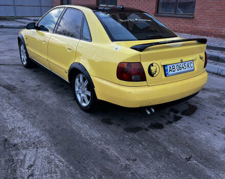 Желтый Ауди А4, объемом двигателя 1.9 л и пробегом 320 тыс. км за 2700 $, фото 1 на Automoto.ua