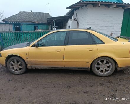 Желтый Ауди А4, объемом двигателя 1.9 л и пробегом 350 тыс. км за 2500 $, фото 2 на Automoto.ua