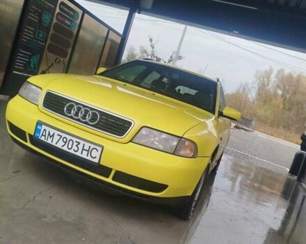 Жовтий Ауді А4, об'ємом двигуна 1.8 л та пробігом 200 тис. км за 2500 $, фото 6 на Automoto.ua