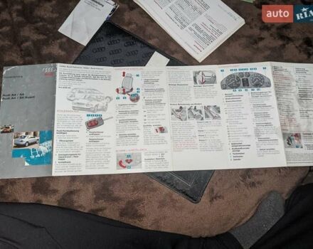Серый Ауди А4, объемом двигателя 1.6 л и пробегом 255 тыс. км за 3999 $, фото 11 на Automoto.ua