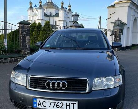 Серый Ауди А4, объемом двигателя 2 л и пробегом 198 тыс. км за 5650 $, фото 2 на Automoto.ua