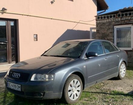 Серый Ауди А4, объемом двигателя 2 л и пробегом 400 тыс. км за 3800 $, фото 2 на Automoto.ua