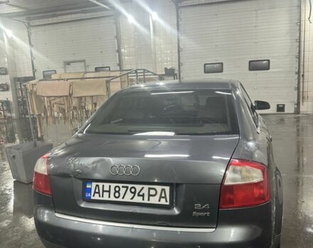Серый Ауди А4, объемом двигателя 2 л и пробегом 359 тыс. км за 3000 $, фото 1 на Automoto.ua