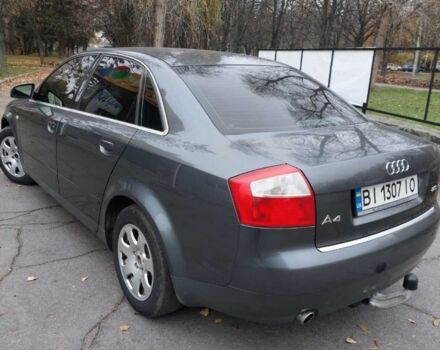 Серый Ауди А4, объемом двигателя 2 л и пробегом 290 тыс. км за 4200 $, фото 3 на Automoto.ua