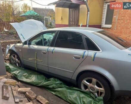 Сірий Ауді А4, об'ємом двигуна 1.8 л та пробігом 440 тис. км за 2000 $, фото 1 на Automoto.ua