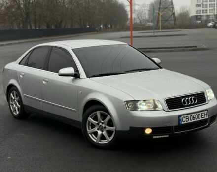 Серый Ауди А4, объемом двигателя 2 л и пробегом 200 тыс. км за 4850 $, фото 2 на Automoto.ua