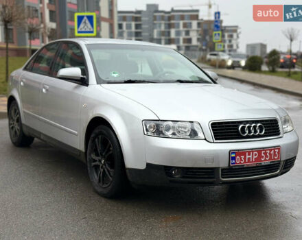 Сірий Ауді А4, об'ємом двигуна 1.6 л та пробігом 206 тис. км за 4450 $, фото 1 на Automoto.ua