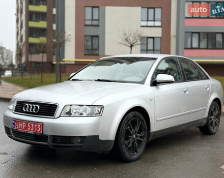 Сірий Ауді А4, об'ємом двигуна 1.6 л та пробігом 206 тис. км за 4450 $, фото 5 на Automoto.ua