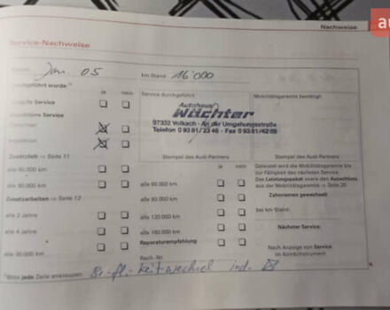 Серый Ауди А4, объемом двигателя 1.6 л и пробегом 207 тыс. км за 5999 $, фото 79 на Automoto.ua