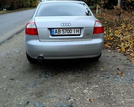 Серый Ауди А4, объемом двигателя 2 л и пробегом 260 тыс. км за 5200 $, фото 2 на Automoto.ua