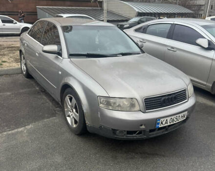 Серый Ауди А4, объемом двигателя 2.5 л и пробегом 300 тыс. км за 3200 $, фото 2 на Automoto.ua