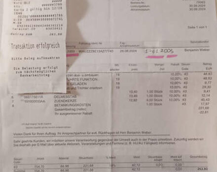 Серый Ауди А4, объемом двигателя 1.6 л и пробегом 207 тыс. км за 5999 $, фото 56 на Automoto.ua