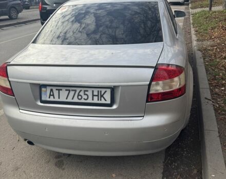 Серый Ауди А4, объемом двигателя 2 л и пробегом 200 тыс. км за 5500 $, фото 2 на Automoto.ua