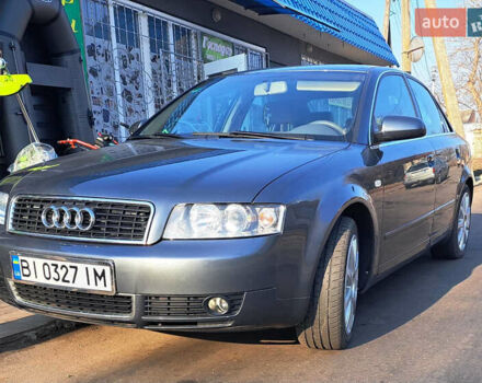 Сірий Ауді А4, об'ємом двигуна 1.6 л та пробігом 222 тис. км за 6900 $, фото 1 на Automoto.ua