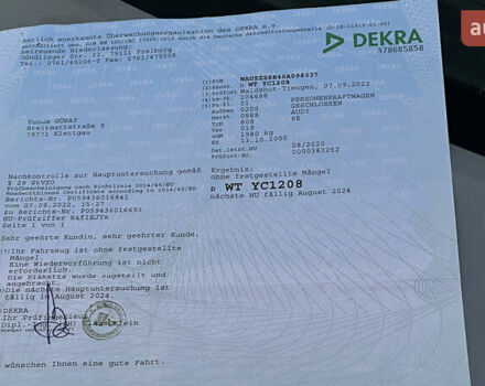 Сірий Ауді А4, об'ємом двигуна 1.8 л та пробігом 257 тис. км за 6799 $, фото 101 на Automoto.ua