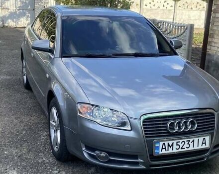 Ауді А4 2005 у Малине на Automoto.ua Сірий Ауді А4, об'ємом двигуна 2 л та пробігом 260 тис. км за 6900 $, фото 7 на Automoto.ua