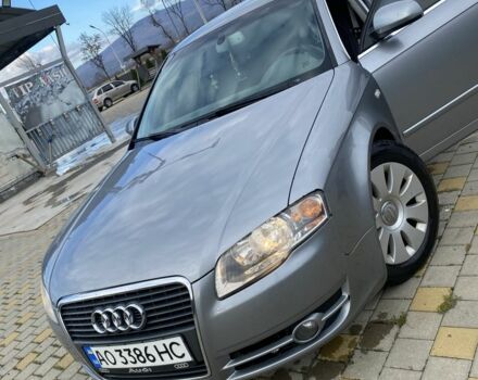 Серый Ауди А4, объемом двигателя 2 л и пробегом 300 тыс. км за 8000 $, фото 1 на Automoto.ua