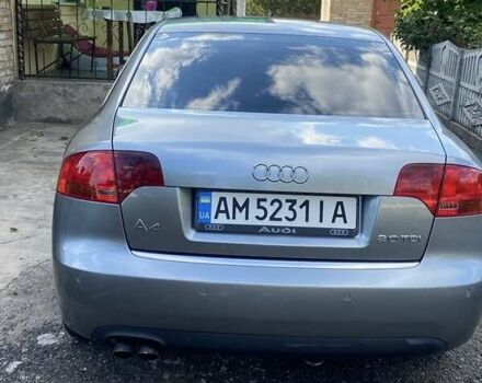 Ауді А4 2005 у Малине на Automoto.ua Сірий Ауді А4, об'ємом двигуна 2 л та пробігом 260 тис. км за 6900 $, фото 1 на Automoto.ua