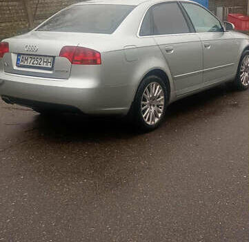 Сірий Ауді А4, об'ємом двигуна 1.97 л та пробігом 250 тис. км за 6500 $, фото 1 на Automoto.ua