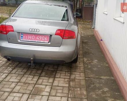 Серый Ауди А4, объемом двигателя 2 л и пробегом 218 тыс. км за 6600 $, фото 5 на Automoto.ua