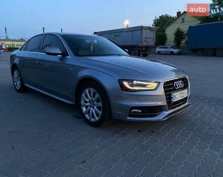 Ауди А4 2014 в Городке на Automoto.ua Серый Ауди А4, объемом двигателя 1.98 л и пробегом 193 тыс. км за 13200 $, фото 1 на Automoto.ua