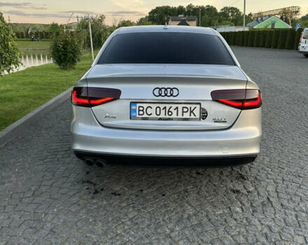 Ауді А4 2014 у Львові на Automoto.ua Сірий Ауді А4, об'ємом двигуна 2 л та пробігом 163 тис. км за 12899 $, фото 15 на Automoto.ua