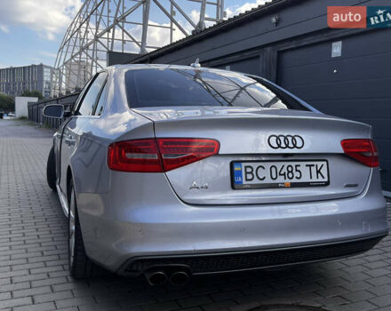 Ауді А4 2015 у Львові на Automoto.ua Сірий Ауді А4, об'ємом двигуна 1.98 л та пробігом 131 тис. км за 13800 $, фото 6 на Automoto.ua