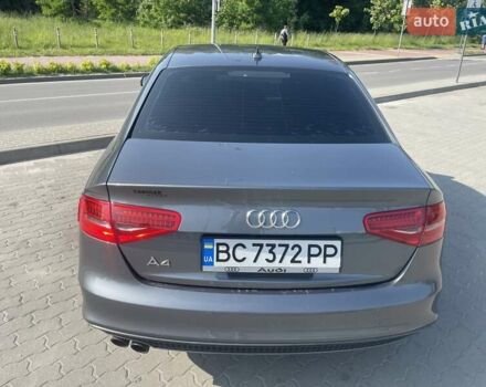 Ауді А4 2015 у Львові на Automoto.ua Сірий Ауді А4, об'ємом двигуна 1.98 л та пробігом 201 тис. км за 12000 $, фото 5 на Automoto.ua