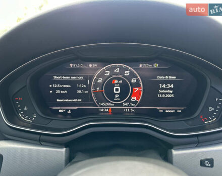 Серый Ауди А4, объемом двигателя 1.98 л и пробегом 145 тыс. км за 16500 $, фото 11 на Automoto.ua