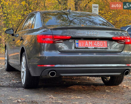 Ауді А4 2017 у Києві на Automoto.ua Сірий Ауді А4, об'ємом двигуна 2 л та пробігом 211 тис. км за 17300 $, фото 20 на Automoto.ua