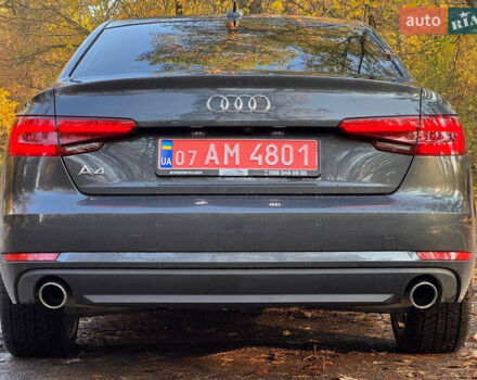Ауді А4 2017 у Києві на Automoto.ua Сірий Ауді А4, об'ємом двигуна 2 л та пробігом 211 тис. км за 17300 $, фото 22 на Automoto.ua