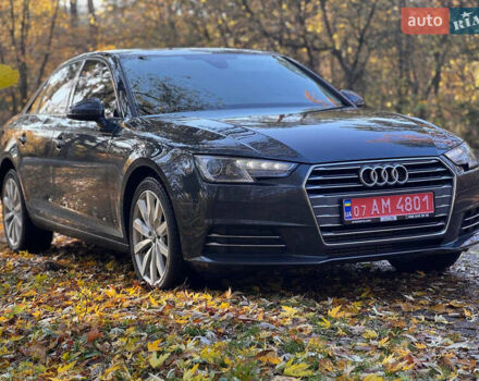 Ауді А4 2017 у Києві на Automoto.ua Сірий Ауді А4, об'ємом двигуна 2 л та пробігом 211 тис. км за 17300 $, фото 9 на Automoto.ua